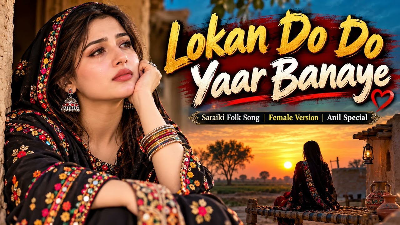 Lokan Do Do Yaar Banaye ❤️ | Rola Pae Gaya | Saraiki Folk Song | Female Version | Anil Special