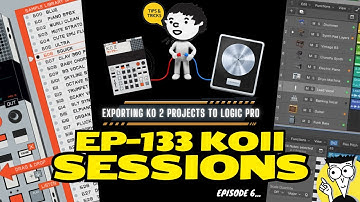 EP-133 KO 2 Sessions | Export Your Projects Into Logic Pro DAW