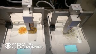 Dutch chef uses 3D printers to create tasty works of art