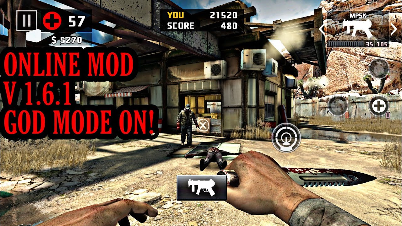 Dead trigger 2 versions 1.6.1 MOD !!! YouTube