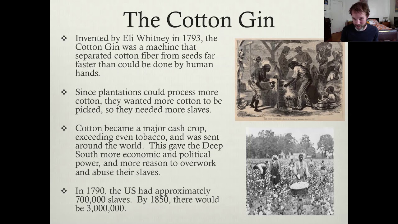 Hist 17.1 - Slavery in the Early 19th Century & The Indian Removal Act