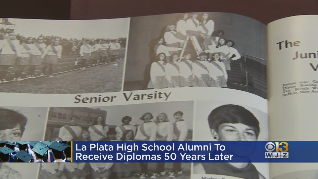 La Plata High School Alumni To Receive Diplomas 50 Years Later YouTube