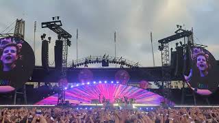 [4K] Coldplay - Intro + Higher Power (Live @ Letzigrund Stadion, Zürich 02-07-2023)