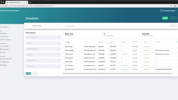 Donor & Donation Management on Donately
