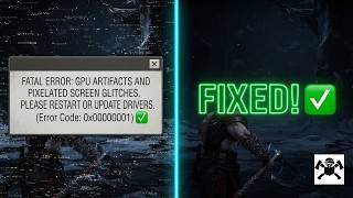 How to Fix Gpu Artifacts And Pixelated Screen Glitches ✅