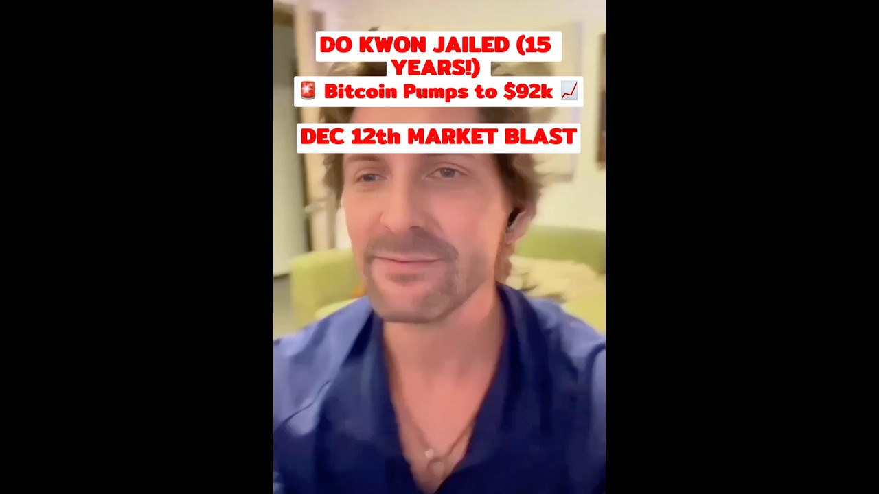 До Квон приговорен к тюремному заключению (15 лет!) 🚨 Биткоин взлетел до 92 000 долларов 📈 Взрыв ...