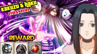 nxb nv : kakuzu & haku story mission all stage NO MEGARARE clear | naruto x boruto ninja voltage