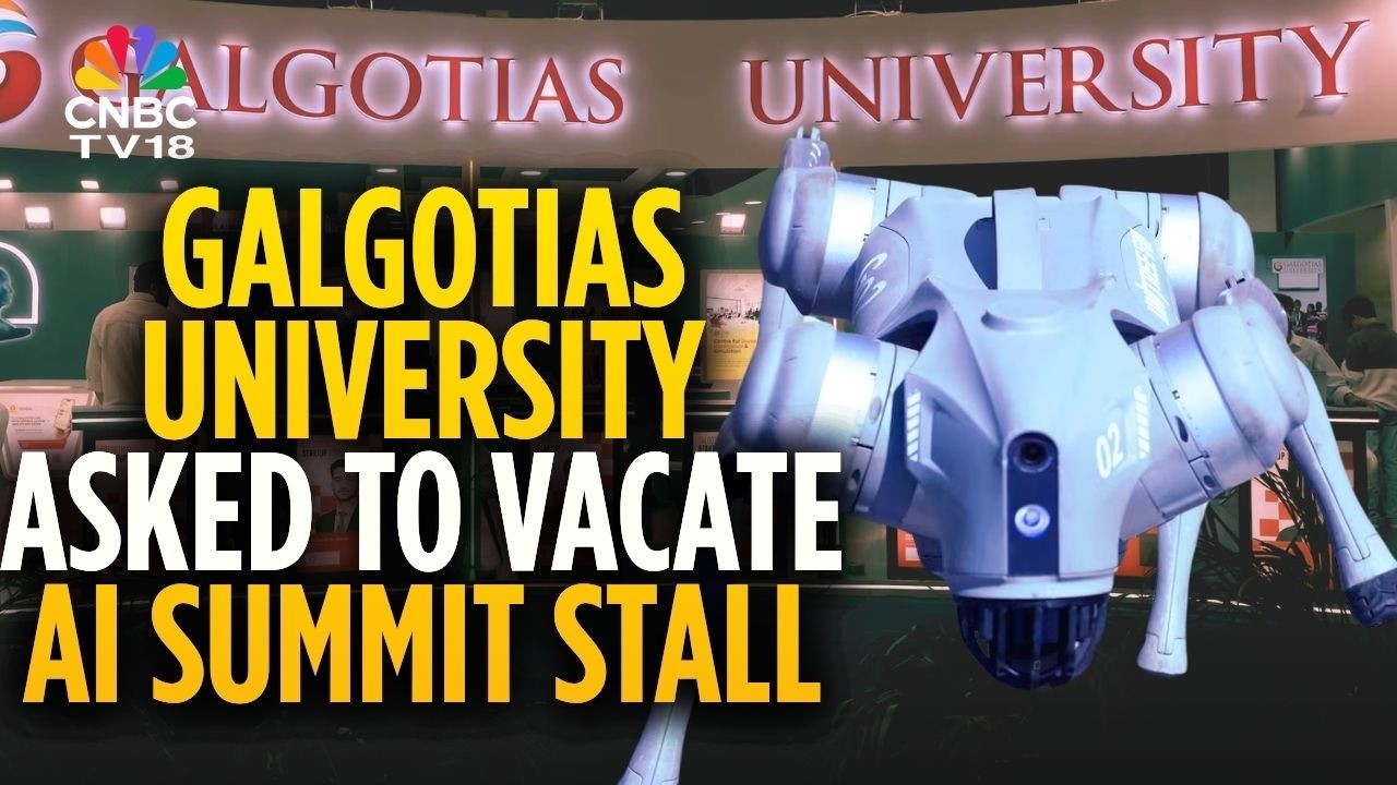 Китайский спор о роботах-собаках: Университету Галготиас было предложено освободить стенд на самм...