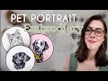 Pet Portrait Embroidery Book Tour