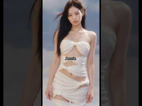 Which BLACKPINK member looks  best in white outfit #lisa #jisoo #jennie #rosé #blackpink