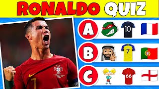 NEW Ronaldo Quiz: How Well Do You Know Cristiano Ronaldo ??? //// Quiz CR7 - ((UPDATED 2023))