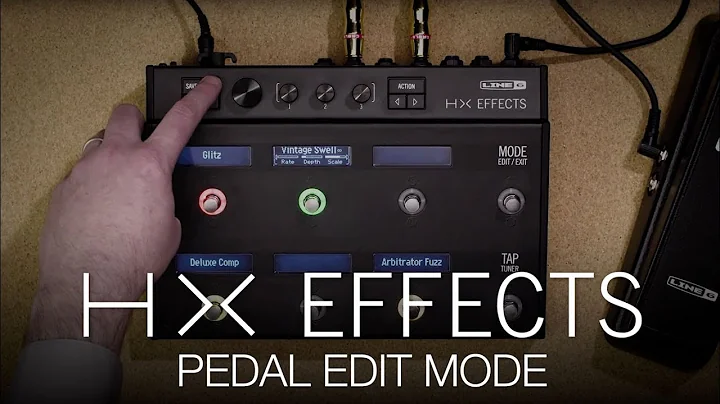 HX Effects Pedal Edit Mode