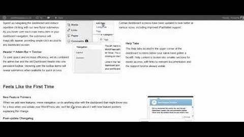 Wordpress 3.3 updates