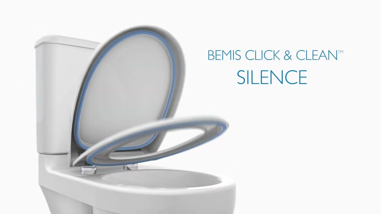 Bemis Click & Clean® Silent | Improving bathroom hygiene, reducing flush noises
