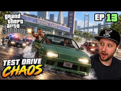 GTA San Andreas Part 13 - We Hijacked a Truck on the Freeway!