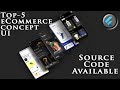 Top 5 eCommerce Concept UI with Flutter