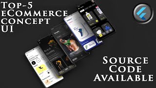 Top 5 eCommerce Concept UI with Flutter