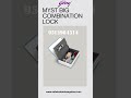 MYST BIG COMBINATION LOCK | Upgrade Your Home Security with Godrej MYST Big!