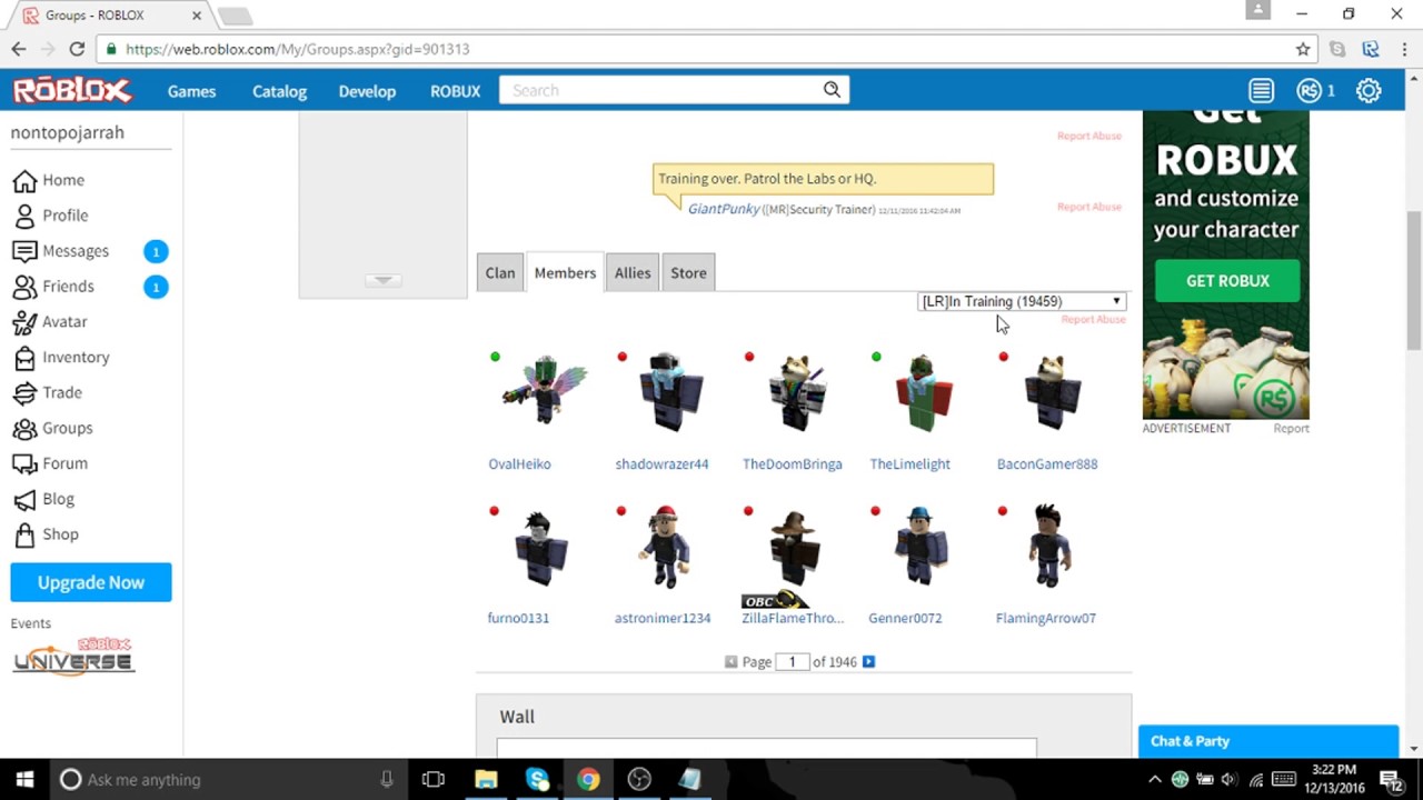 Roblox Joining Innovation Security 3 Xd By Frogo13 - https www.roblox.com my groups.aspx gid 4101387