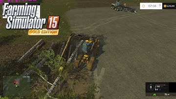 Farming Simulator 15 Multiplayer on Central Interior Logging Map Episode 1