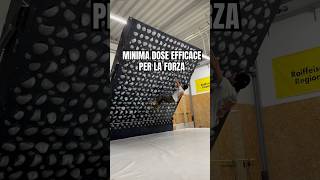 Minima dose efficace per la forza massima #allenamento #arrampicata