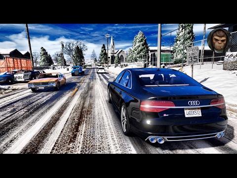 ► GTA 6 Graphics - Audi S8! 2017 ✪ REDUX - Gameplay! Ultra Realistic Graphics MOD PC -1080p60 FPS