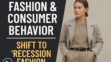 Fashion & Consumer Behavior: Shift to 