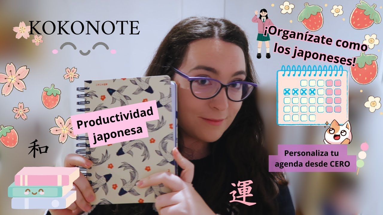 Cómo Hacer una Agenda al Estilo Japonés + Agenda Kokonote 2025 + Productividad y Organización