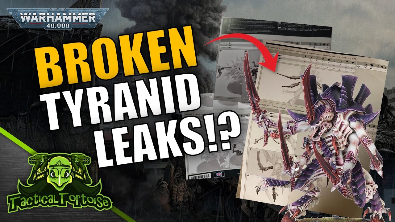 ⁣BROKEN (maybe) Tyranid Codex Leaks! | Warhammer 40k News