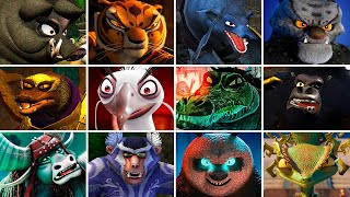 KUNG FU PANDA GAMES - All Bosses Villains (2008 - 2024) 4K ULTRA HD