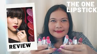 Review 10 warna The ONE colour unlimited ultra fix lipstik terbaru Oriflame