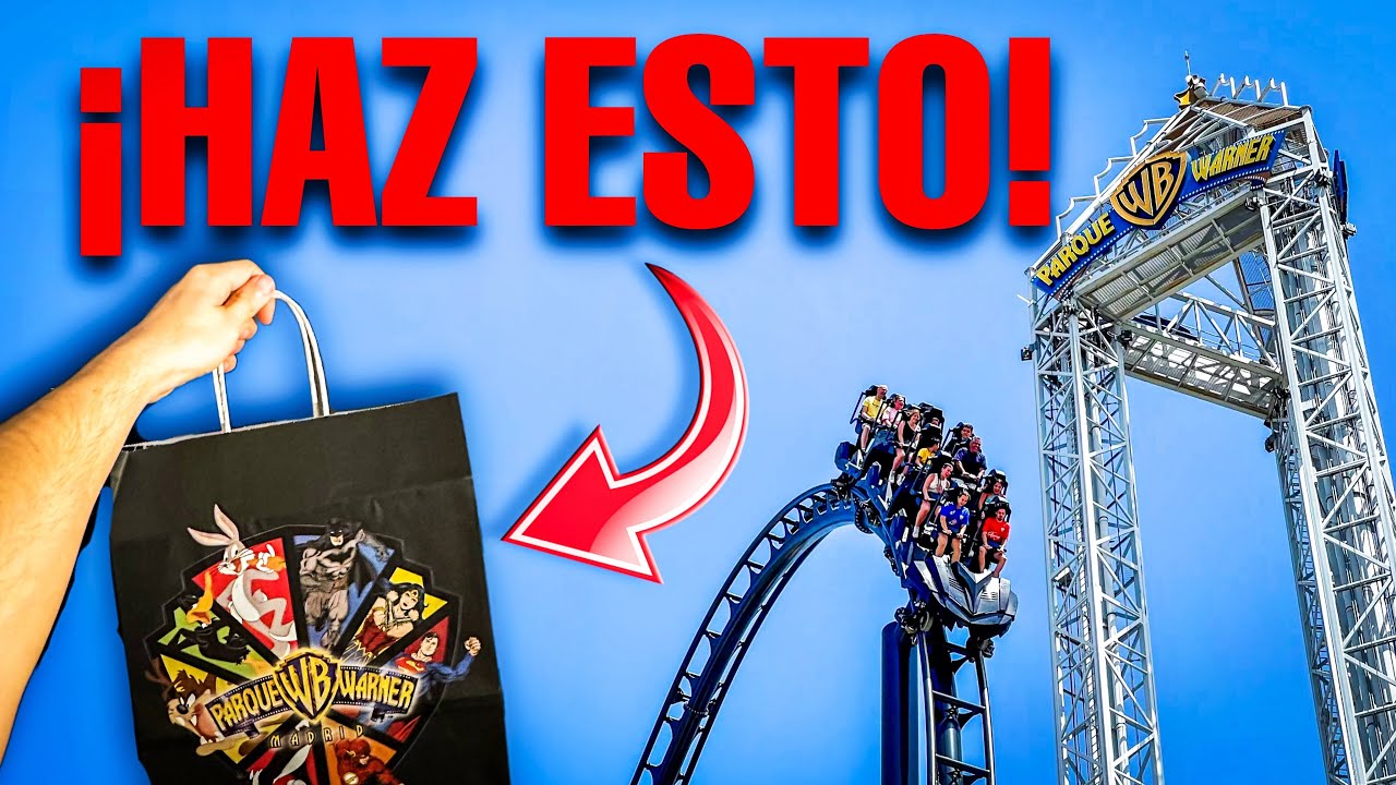 ¡AHORRA DINERO comiendo en PARQUE WARNER con este TRUCO!