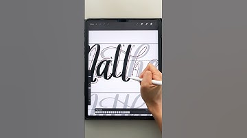 Link in description #procreate #shorts #handlettering