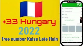 COMO OBTENER NÚMERO VIRTUAL PARA WHATSAPP +33 +7 +46 +972 +852* 2022 screenshot 3