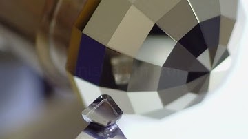 Machining demo: Polygonal mirror in brass