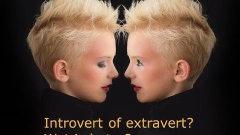 Introvert of extravert? Wat ben jij eigenlijk?