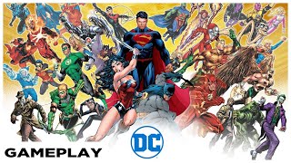 DC Deck Building Game SOLO Gameplay