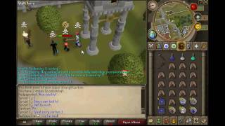 Redpaperhat Pk Vid 3 - 68 combat, D-Claws, Ice barrage, Vesta long, High RISK & Good Loot