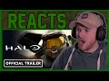 Halo TV Series - Official Trailer (Royal Marine Reacts)