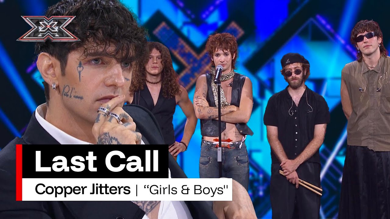 I Copper Jitters cantano “Girls & Boys” dei Blur | X Factor 2025 Last Call