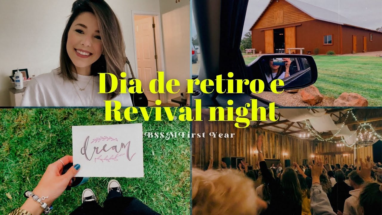 Retiro BSSM - Primeiro dia | Trabalho, muitas palavras proféticas e Revival night