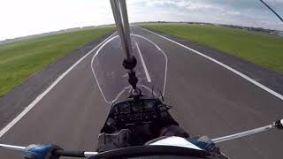 Microlight Landing