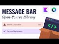 My First Open-Source Library on Github - Message Bar Compose