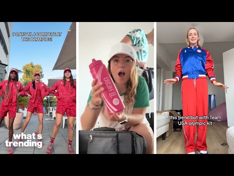 Olympians TAKE OVER TikTok with 2024 Olympic Kit Outfit REVEALS