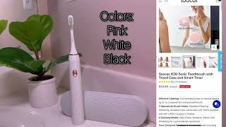 Soocas X3U Sonic Electric Toothbrush Review