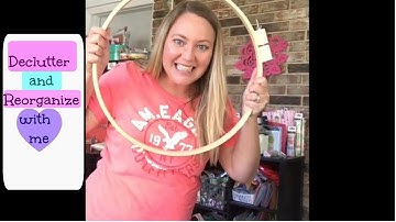 Declutter And Reorganize Sewing Space