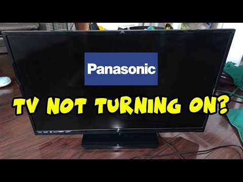 How to Fix Your Panasonic TV That Won't Turn On – Black Screen Problem