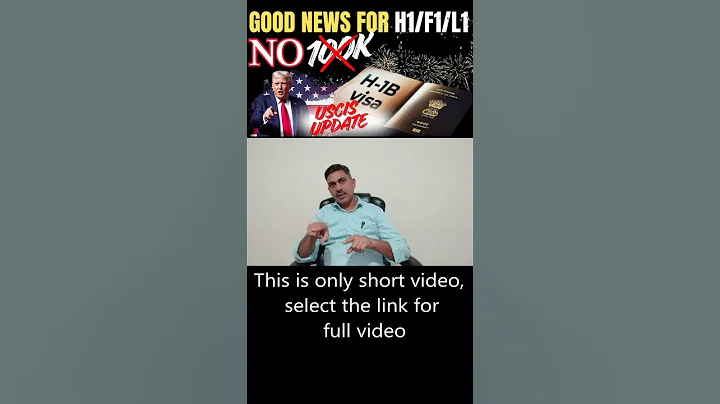 BREAKING NEWS: H1B / L1 / F1 No Payment Needed If You’re Already in the U.S. | USCIS Update #india