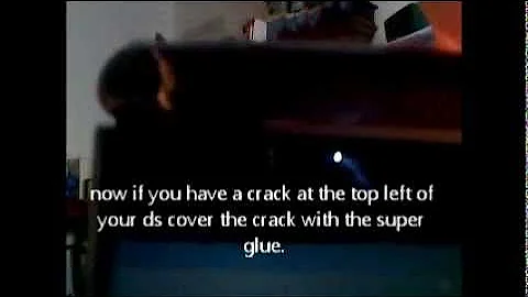 How to fix the broken hinge on ds lite