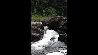 Umauma River waterfall